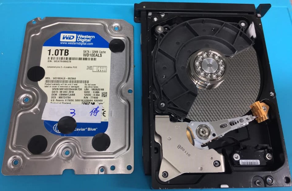 高雄科技公司RAID 0+1 - 2TB 磁碟陣列 - 資料救援案例