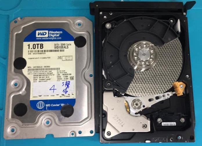 高雄科技公司RAID 0+1 - 2TB 磁碟陣列 - 資料救援案例